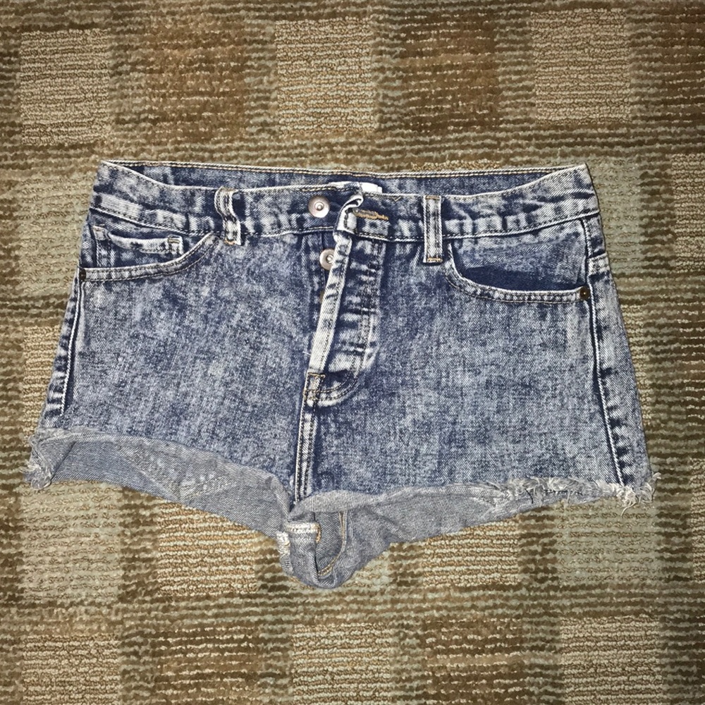 High waisted shorts